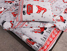 Євро-максі набір постільної білизни 200*220 з Фланелі №954628 Черешенка™, фото 3