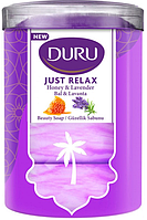 Туалетне мило DURU Just Relax 4*90 Мед і лаванда