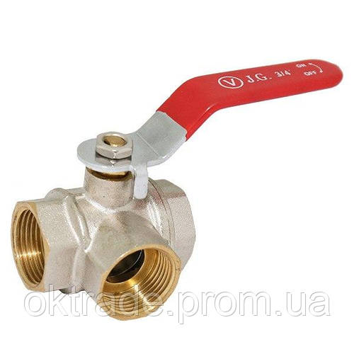Кран шаровый Valve трехходовой 3 4, 8209286 - 973 (ID#2425679467), цена ...