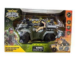 Дитячий ігровий набір Солдат з аксесуарами та транспортом C113-164-65 2 види