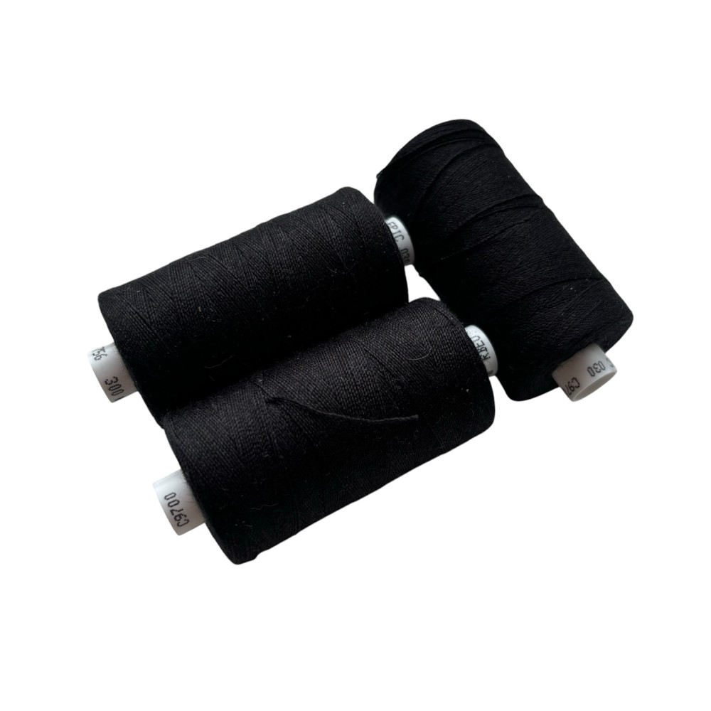 Нитки Сoats epic  09700/30/300 чорний