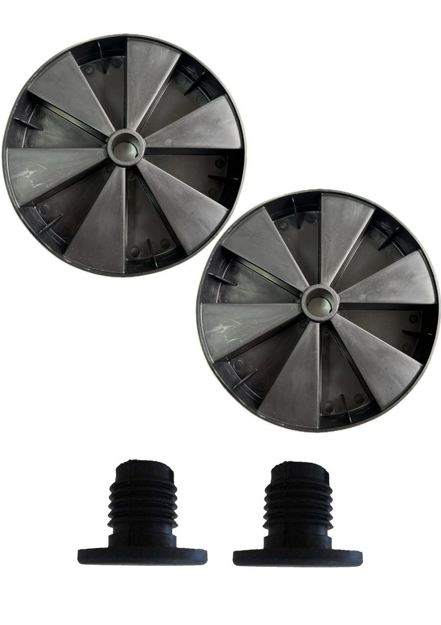 Комплект коліс із заглушками для бетономішалки Agrimotor B 1510 FK