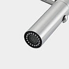 G4098-15 кухня одноважіль. вис. вилив неірж. сталь гайка Ø 35 (сатин)348/1ult, фото 4