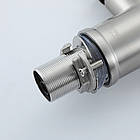 G4098-15 кухня одноважіль. вис. вилив неірж. сталь гайка Ø 35 (сатин)348/1ult, фото 6