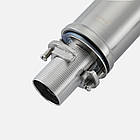 G4098-25 кухня одноваж. вис. вилив нерж. сталь гайка Ø35 (сатин) {8/1}, фото 6