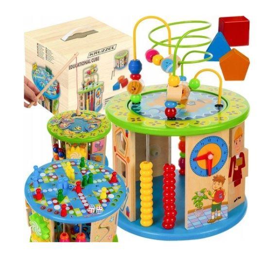 Дерев'яний навчальний куб Kruzzel 24670