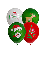 Повітряні кулі Merry Christmas 10" 100 штук (Китай)