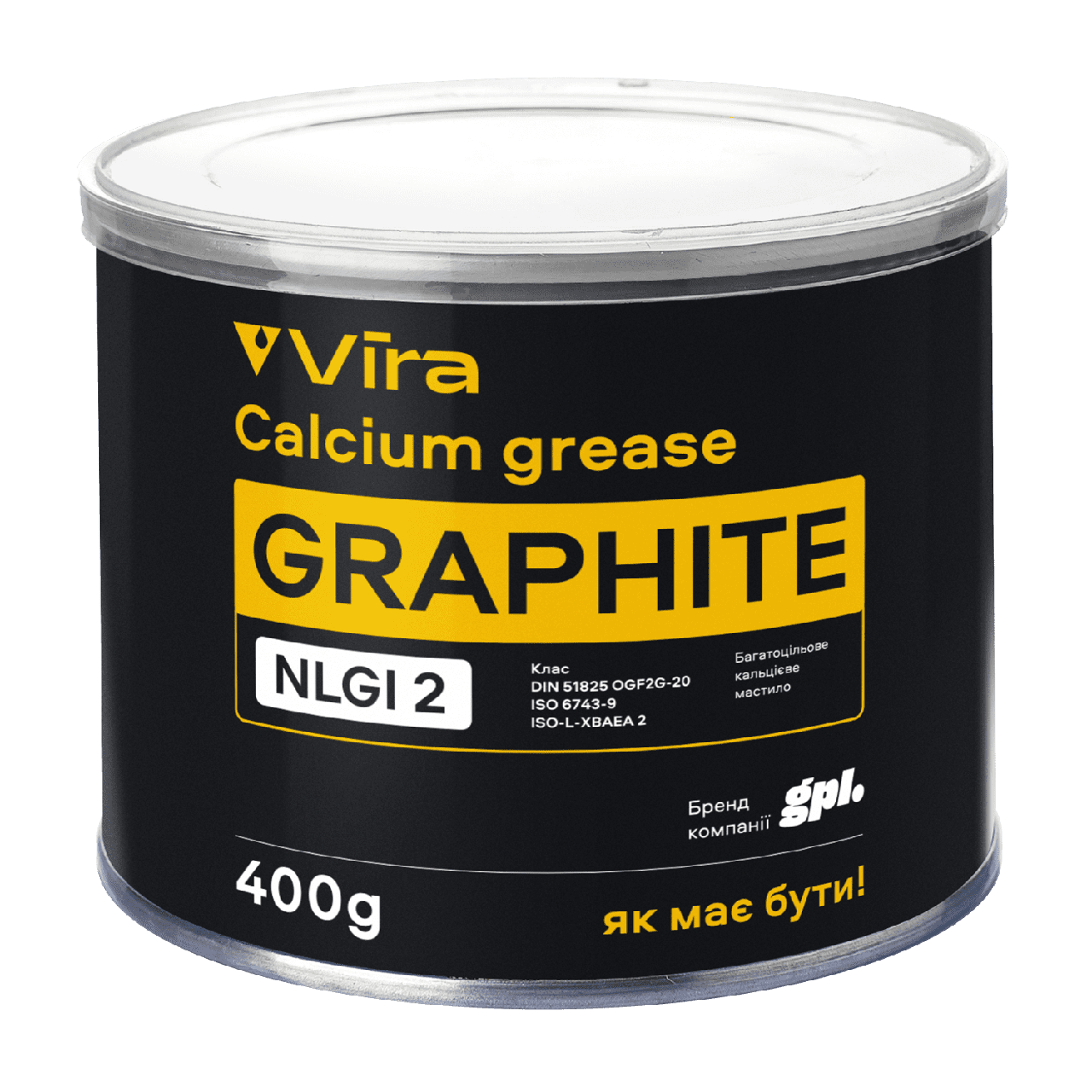 Мастило графітне банки 400 г Vira