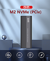 Зовнішня кишеня для M2 SSD NVMe PCIe USB 3.2 Gen2 Type-C DM HD1200 Original, фото 3