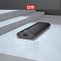 Зовнішня кишеня для M2 SSD NVMe PCIe USB 3.2 Gen2 Type-C DM HD1200 Original, фото 10