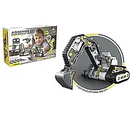 Екскаватор SG02 радіокерований 4в1 будтехніка конструктор 176 дет на батарейці, фото 2