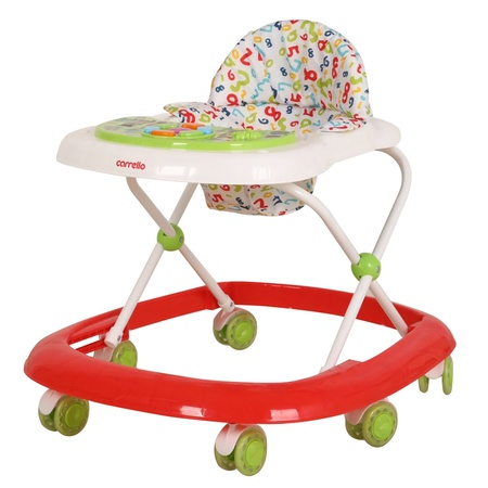 Ходунки CARRELLO Amico CRL-7201/3 Red силіконові колеса