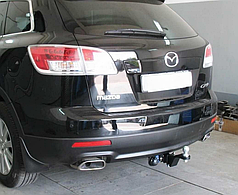 Фаркоп Mazda CX-9 I 2007-2012 (Мазда СХ 9) Американська вставка під квадрат