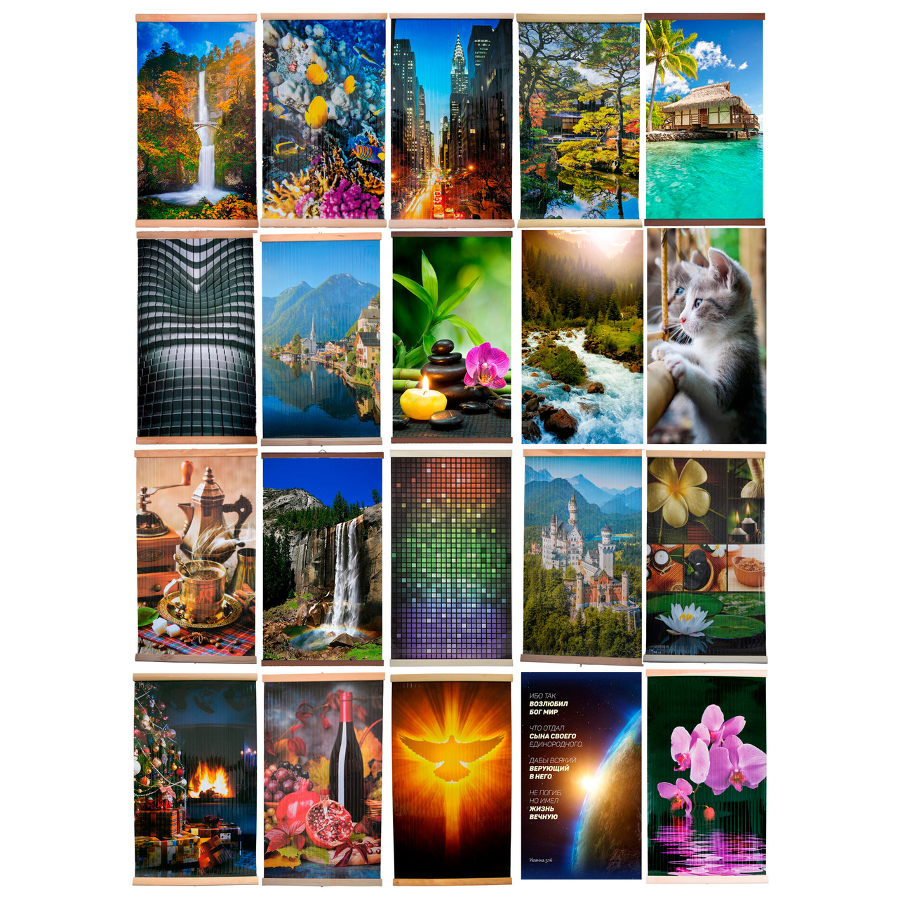 Акція! Інфрачервоні обігрівачі плівкові Тріо, 400 Вт, 2 картини на вибір та у подарунок тепла підлога