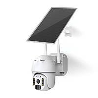 Вулична камера відеоспостереження WiFi + сонячна панель