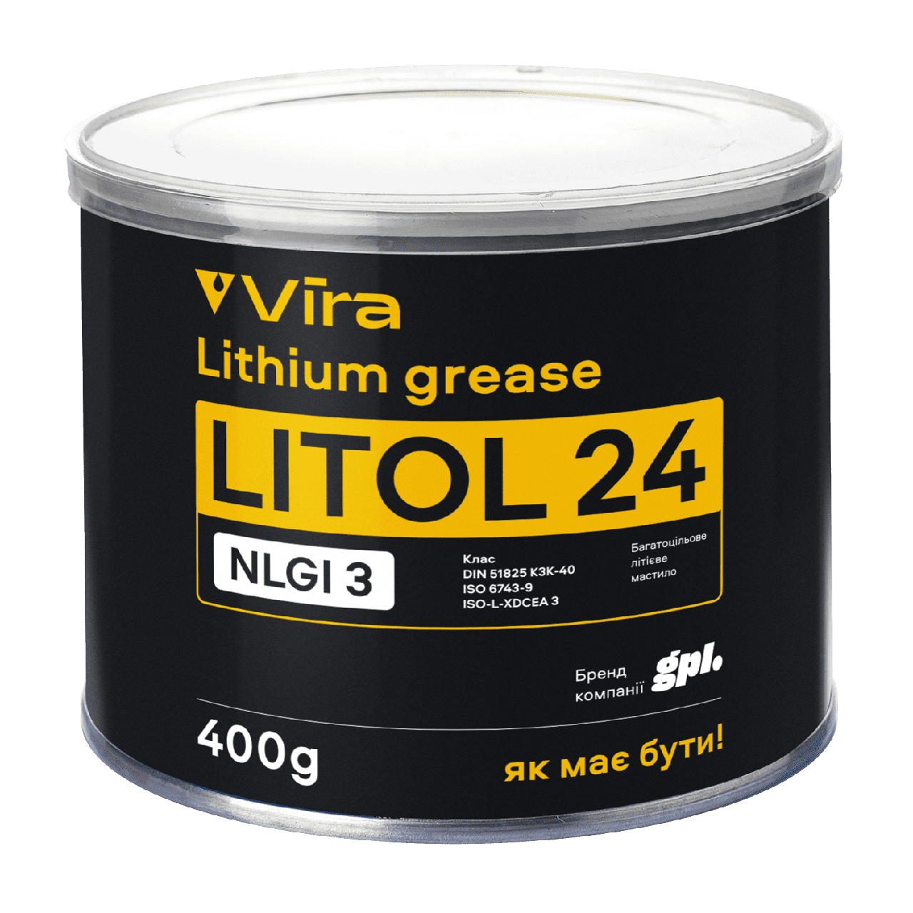 Мастило Літол-24 0,4 кг/банка Vira