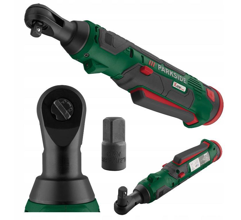 Аккумуляторная трещотка гайковерт Parkside PAR 12 B2. Акумулятор 2 А + зарядка