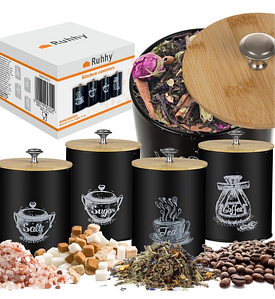 Набори для спецій і круп — 4 шт Ruhhy 24578.