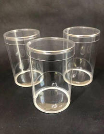 Прозорий пластиковий тубус 100х150 мм. оптом