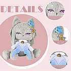 Genshin Impact Neuvillette Meow М'яка іграшка Геншин Імпакт кіт Невілет, фото 3