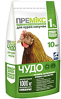 ПРЕМІКС ЧУДО ДЛЯ КУРЕЙ-НЕСУЧОК, 10 КГ O.L.KAR.