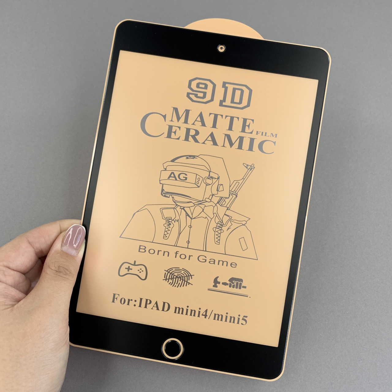 Захисна плівка для Apple iPad Mini 4 7.9» матова керамічна плівка на екран на планшет айпад міні 4 чорна