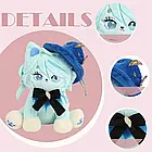 Genshin Impact Furina Meow М'яка іграшка Геншин Імпакт кішка Фуріна, фото 6