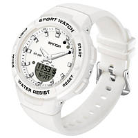 Чоловічий спортивний годинник Sanda Easy білий