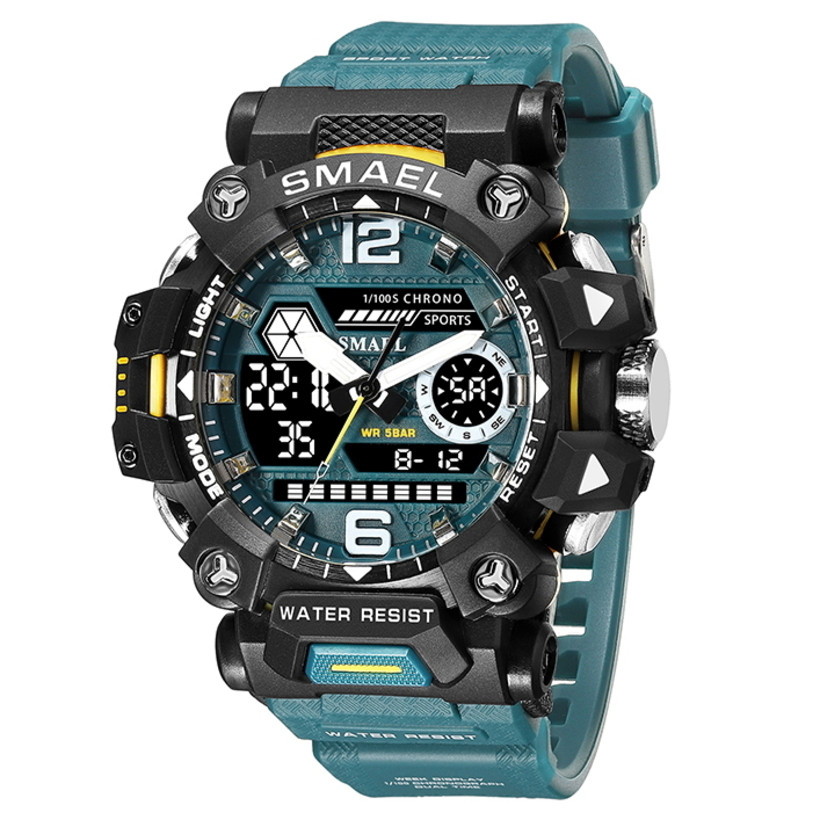 Годинник чоловічий SMAEL CHRONO спортінові, фото 1