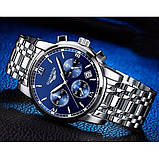 Годинник чоловічий Guanquin Liberty класичний, фото 5