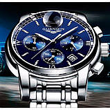 Годинник чоловічий Guanquin Liberty класичний, фото 6