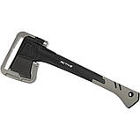 Сокира Active Gardener сіра з полімерним прогумованим руків’ям, метал High Carbon Steel, фото 2