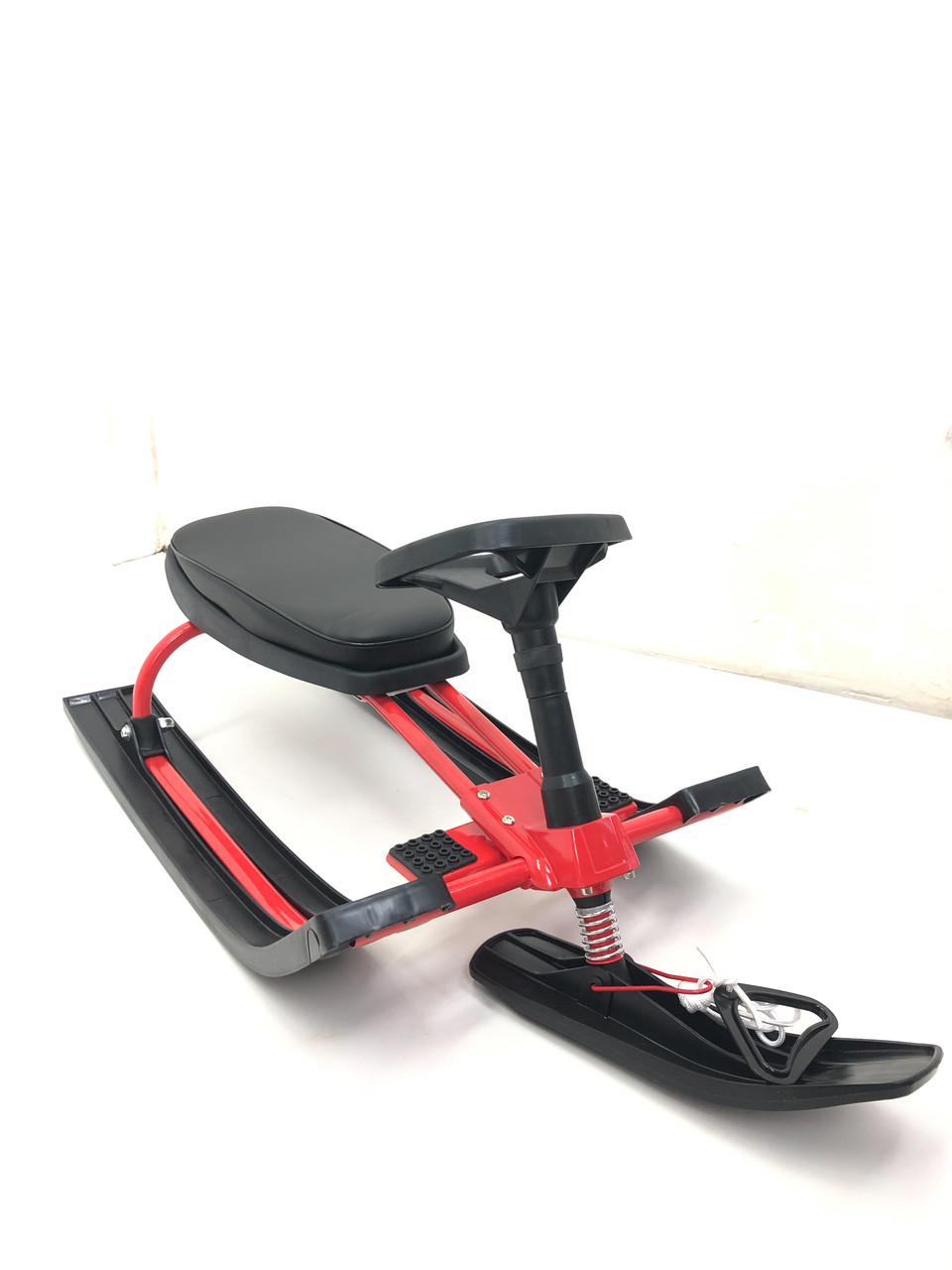 Дитячий снігокат MUSTANG з м'яким сидінням Червоний, фото 1