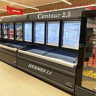 Морозильний ларь 800 л HERMES 1.85(-18°C..- 25°C), з випарювачем, торговий ларь-бонета, морозильна скриня з випуклим склом, бонет, фото 9