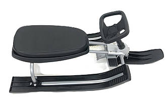 Дитячий снігокат MUSTANG з м'яким сидінням ( Чорний )