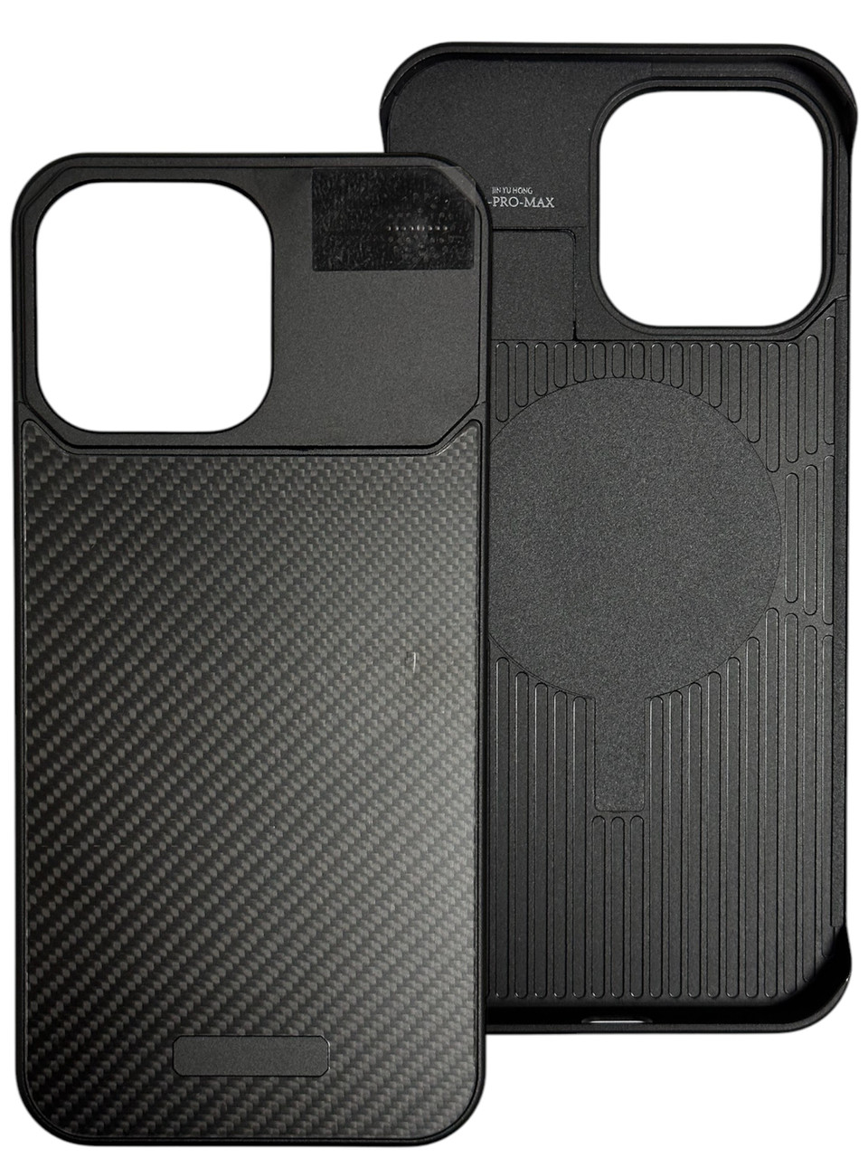 Металевий чохол Carbon Black iPhone 15 Pro Max Carbon Black, фото 1