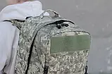 Рюкзак медика, бойовий тактичний, сумка-укладка для військових медиків ЗСУ на 37 літрів Стохід Піксель, фото 3