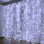 Світлодіодна гірлянда «Штора» 240 LED, 3 м*2 м, фото 5