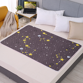 Багаторазова непромокаюча пелюшка стьобана 120*80 см (90075)