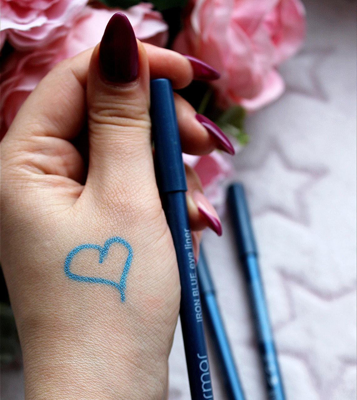 Гелевий олівець-підводка для очей Flormar Eyeliner Iron blue