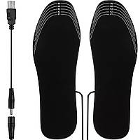 USB устілки з підігрівом універсальний розмір 41-46 водонепроникне вуглецеве волокно