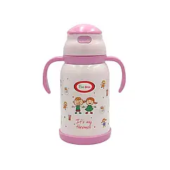 Термос Con Brio дитячий 380 мл, рожевий (СВ-383 рожев)