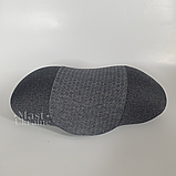 Компактна ортопедична подушка для cну з підтримкою шиї та ефектом пам' яті Сіра LY-91, фото 9