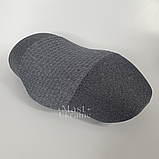 Компактна ортопедична подушка для cну з підтримкою шиї та ефектом пам' яті Сіра LY-91, фото 3