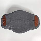 Компактна ортопедична подушка для cну з підтримкою шиї та ефектом пам' яті Сіра LY-91, фото 10