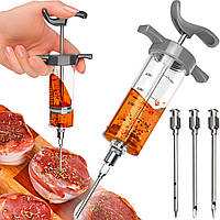 Шприц кухонний для ін'єкції маринаду в м'ясо RUHHY 50 мл.