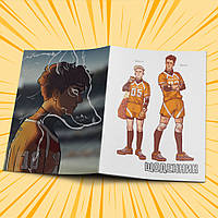 Щоденник шкільний м'яка обкладинка The Foxhole Court (All for the Game) | Все заради Гри 003