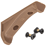 Руків'я переносу вогню Magpul AFG Angled M-Lok System - Flat Dark Earth, фото 3