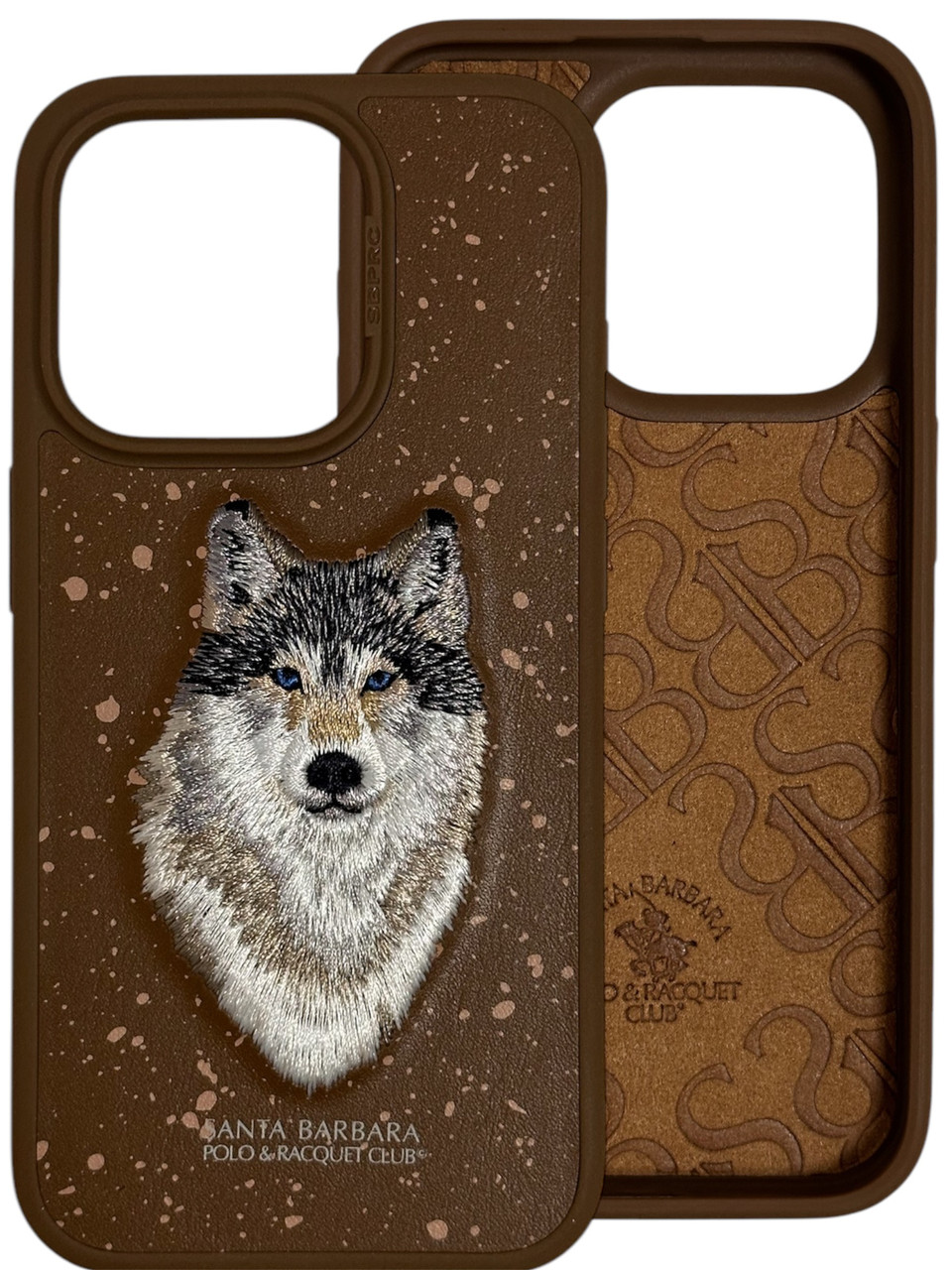 Оригінальний чохол POLO Santa Barbara “SAVANNA” iPhone 15 Pro Max, Коричневый