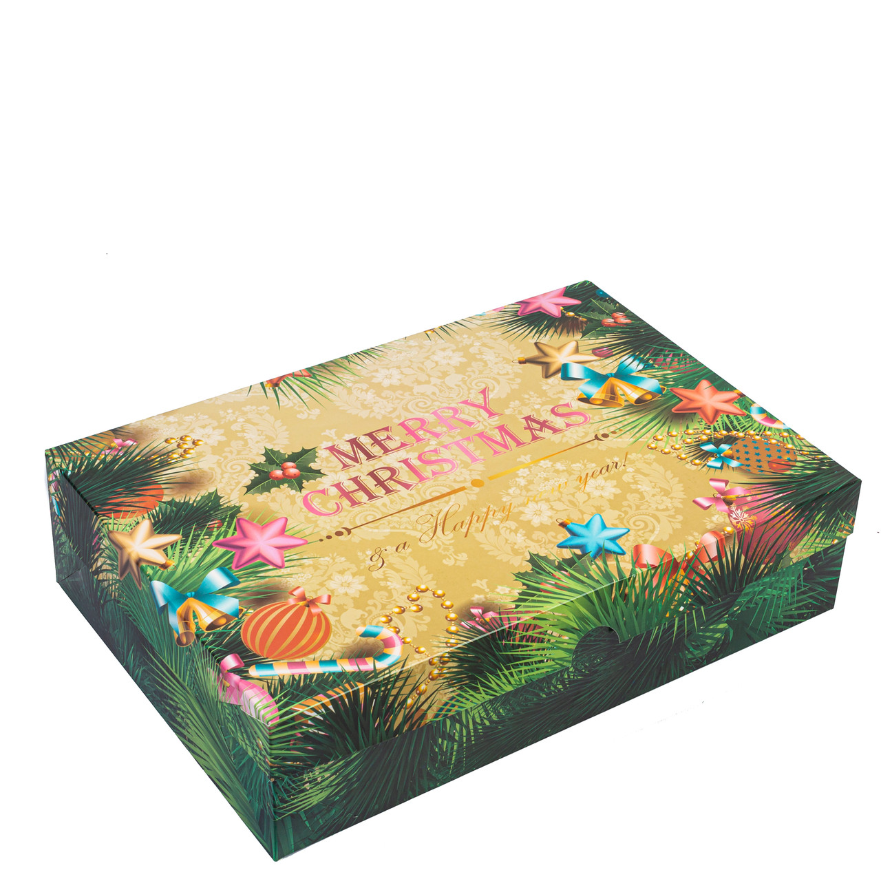 Подарункова коробка 350х241х90 Merry Christmas